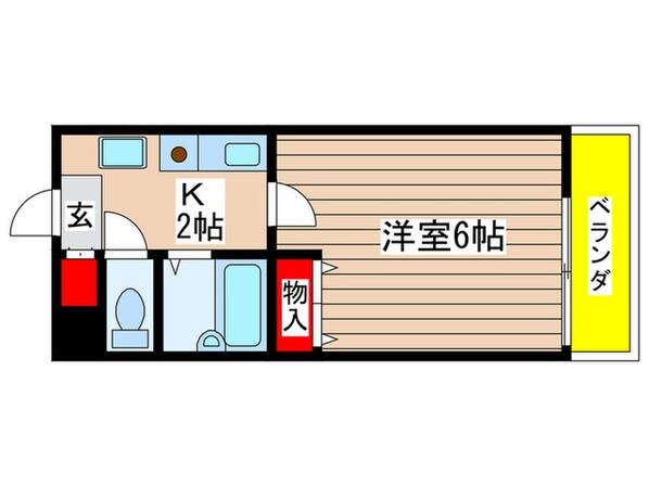 プロクシィスクエア原の物件間取画像